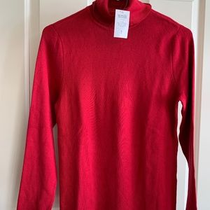 red turtleneck